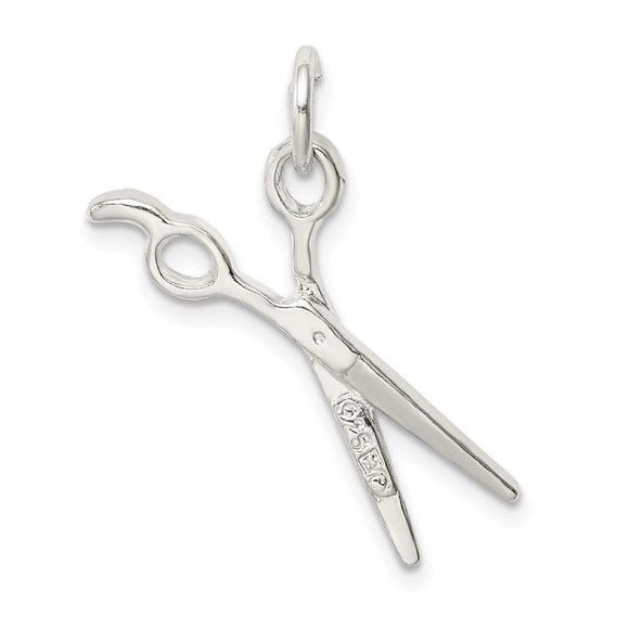 Sterling Silver Scissors Charm - Picture 3 of 4